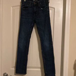 Old Navy slim dark blue jeans